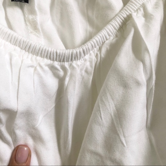 🌞 White Off the Shoulder Top Small - Picture 6 of 7